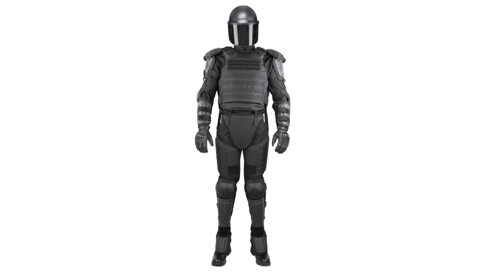Damascus Protective Gear Phenom6 PX6 Tactical Riot Suit, Black, Extra Large, PX6 -XL