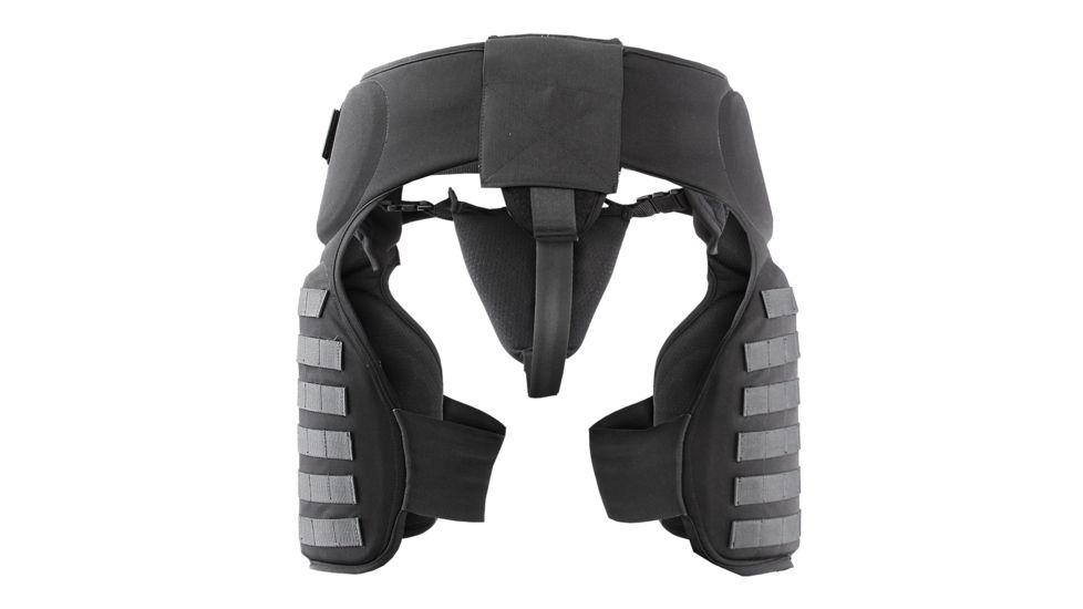 Damascus Protective Gear TG40 IMPERIAL Thigh / Groin Protector with Molle System, Black, 1-size fits all TG40