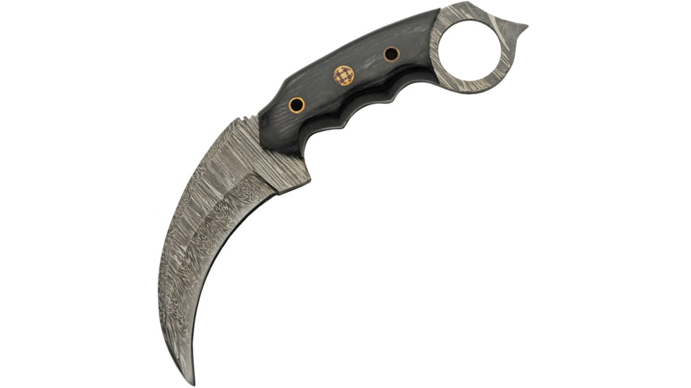 Damascus Talon Karambit Black