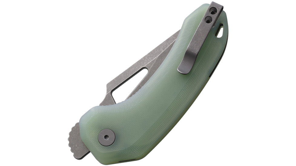 Damned Designs Djinn XL Linerlock Jade G10