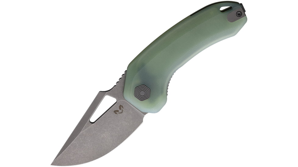 Damned Designs Djinn XL Linerlock Jade G10