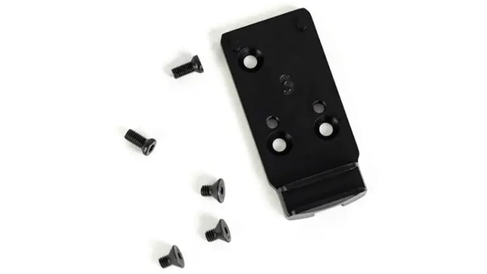 Dan Wesson Dan Wesson DWX/1911 Optic Ready Plate Adapter, Docter/Noblex, Black, 19273