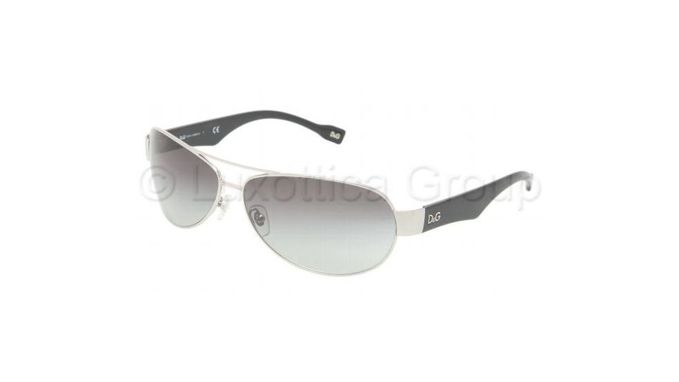 DandG DD6064 SV Prescription Sunglasses, Silver Frame / 66 mm Prescription Lenses, 061 8G 6613