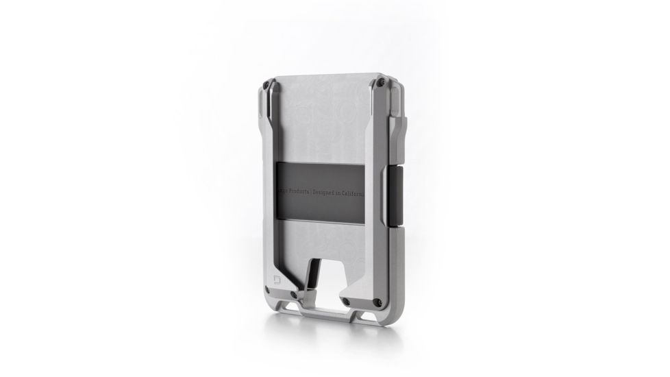 Dango Products M1 Maverick Rail Wallet, Stainless Steel - DGO-M1-RA-SS