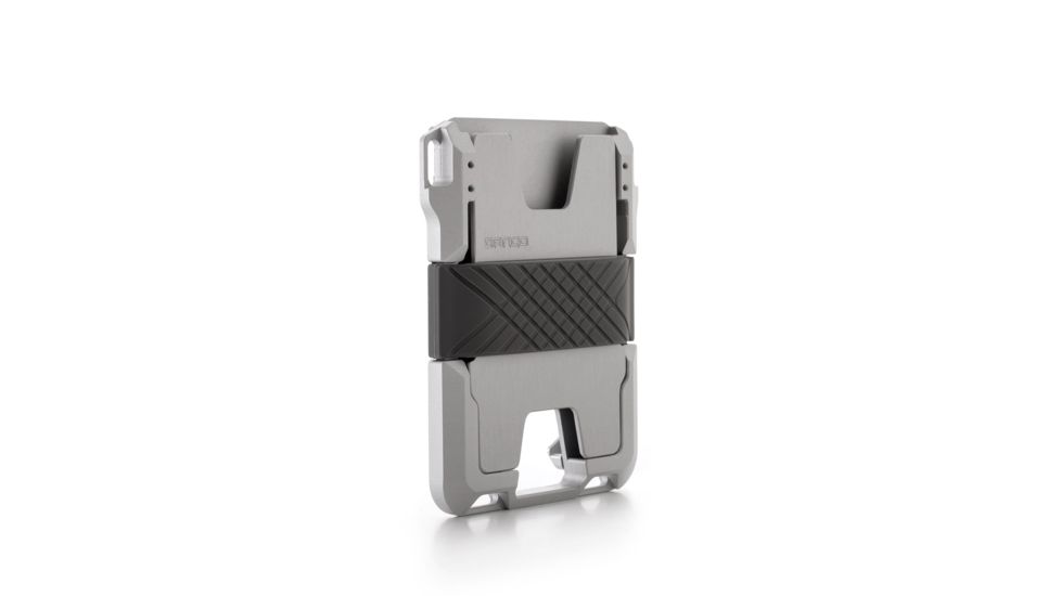 Dango Products M1 Maverick Rail Wallet, Stainless Steel - DGO-M1-RA-SS