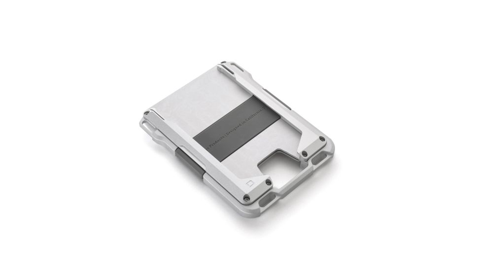 Dango Products M1 Maverick Rail Wallet, Stainless Steel - DGO-M1-RA-SS