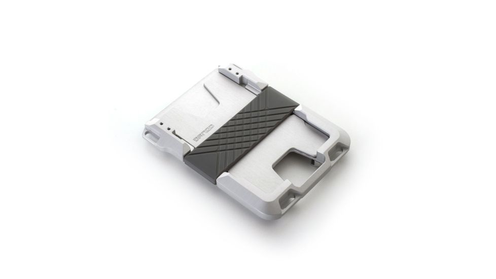 Dango Products M1 Maverick Rail Wallet, Stainless Steel - DGO-M1-RA-SS