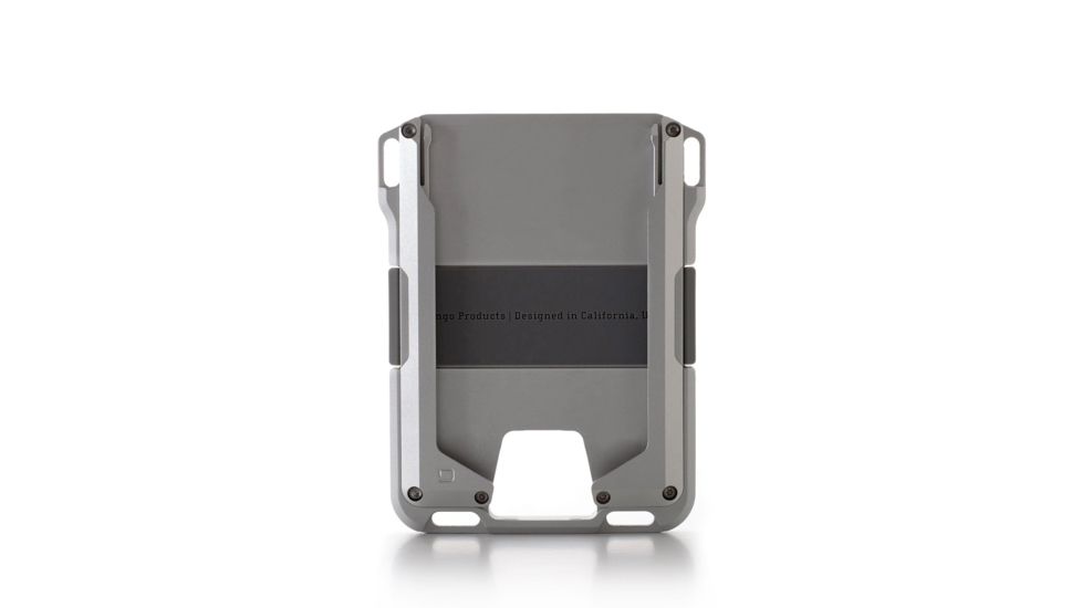 Dango Products M1 Maverick Rail Wallet, Stainless Steel - DGO-M1-RA-SS