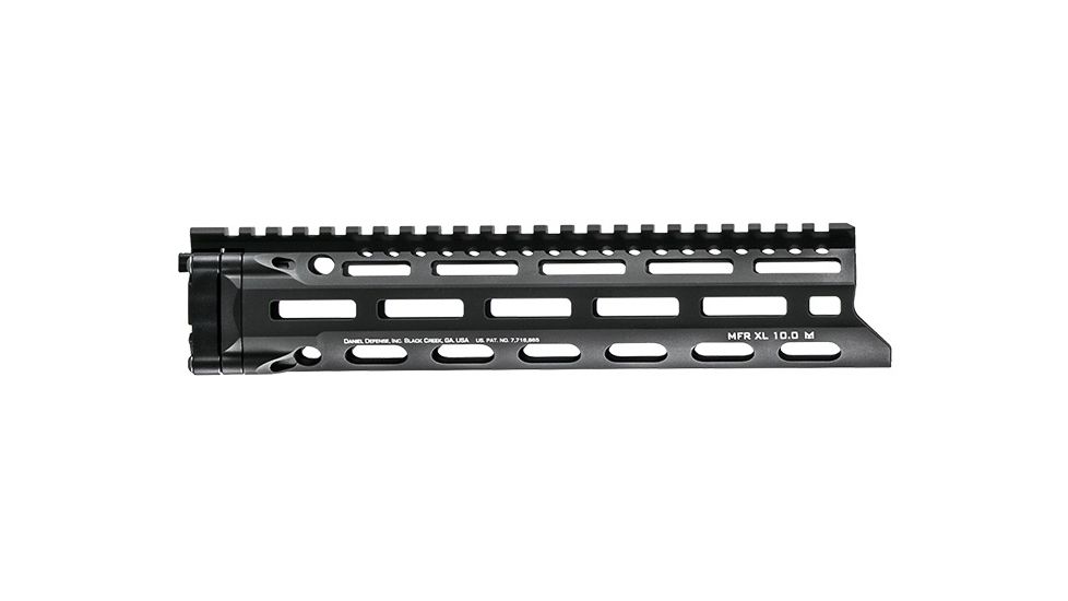 Daniel Defense 10in MFR XL Rail Systems w/ M-LOK attachments, Black 01-107-08198