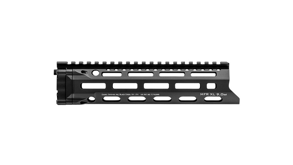 Daniel Defense 9in MFR XL Rail Systems w/ M-LOK attachments, Black 01-107-08094