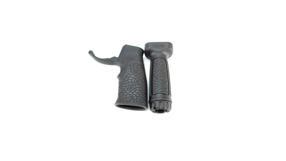 Daniel Defense Buttstock/Pistol Grip/Vertical Foregrip Combo Black, 28-102-06145-006