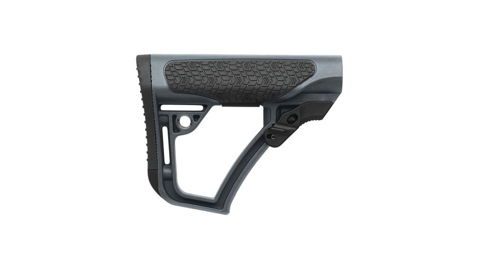 Daniel Defense Collapsible Buttstock, AR-Platform w/ Mil-Spec, Tornado Grey, 21-091-04179-012
