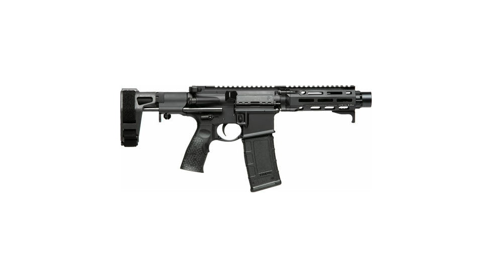 Daniel Defense M4 PDW Semi Auto Pistol, 300 Aac Blackout, 7 in Barrel