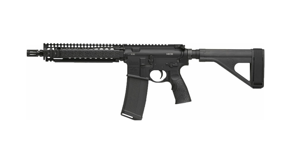 Daniel Defense MK18 Semi Auto Pistol, 223 Rem/5.56 Nato, 10.3 in Barrel