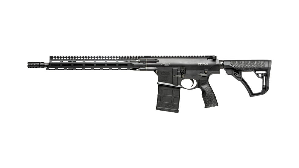 Daniel Defense DD5 V3 S2W Semi-Auto Rifle, 308 Win/7.62x51 NATO, 16in Barrel