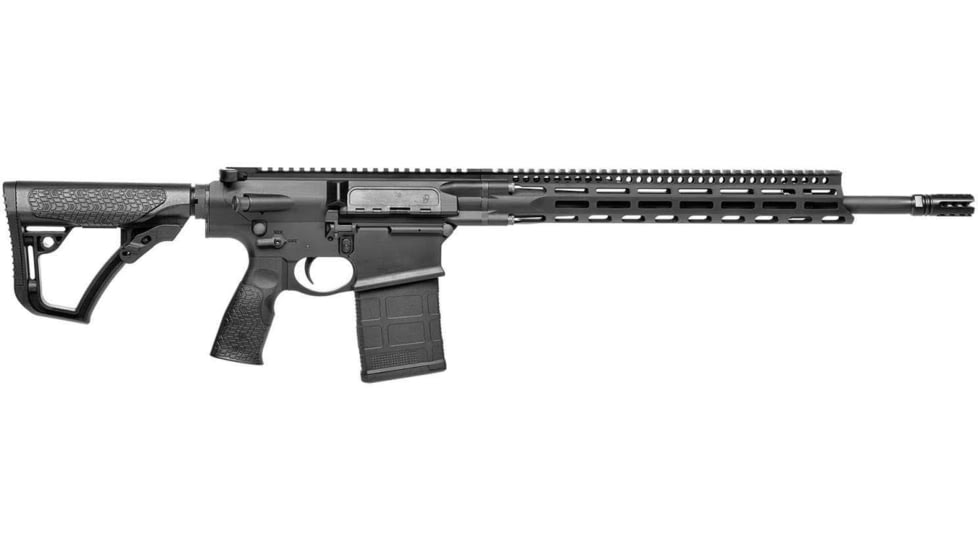 Daniel Defense DD5 V4 AR-10 Rifle, 7.62x51mm NATO, 18 in Barrel, 1-11 Twist, Rifle Length, DD Superior Suppression Device, 20 Round Magazine, 0215813210047-FRRMPG