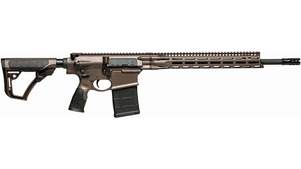 Daniel Defense DD5 V4 Gen II AR-10 Rifle, 7.62x51mm NATO, 18 in Barrel, 1-11 Twist, Rifle Length, DD Superior Suppression Device, 20 Round Magazine, 0215815060047-FRRMPG
