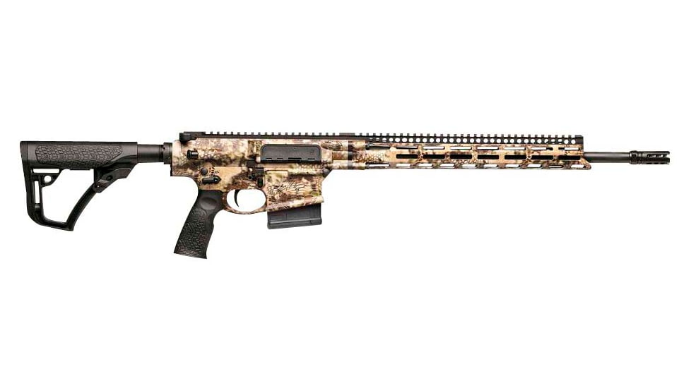 Daniel Defense DD5 V4 Hunter AR-10 Rifle, 260 Rem, 18 in Barrel, 1-8 Twist, Rifle Length, DD Superior Suppression Device, 5 Round Magazine, 0215800300047-FRRMPG