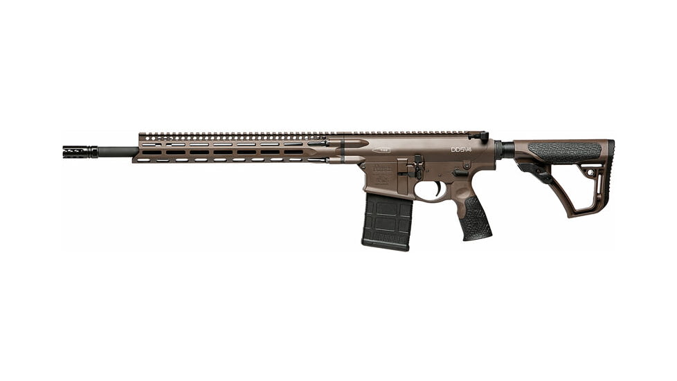 Daniel Defense DD5 V4 S2W Semi-Auto Rifle, 308 Win/7.62x51 NATO, 18in Barrel