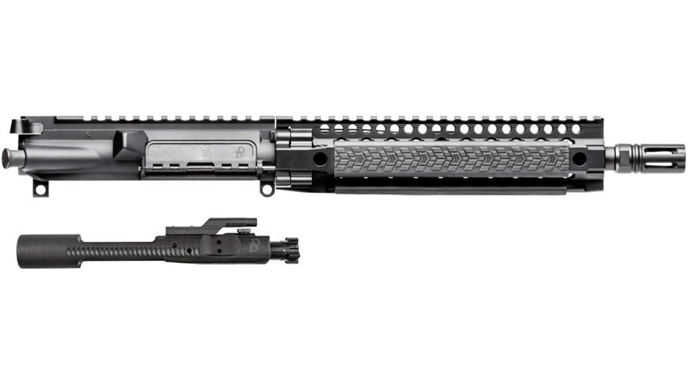 Daniel Defense DDM4 300 S, URG, 300 AAC Blackout, 1/8, S2W, LPG, DDM4 Rail 9.0, DDFS Complete Upper Receiver w/ Flash Hider, Black, 10.3in, 23-088-19020-047