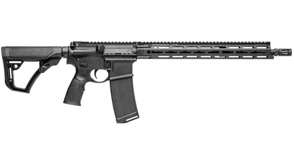 Daniel Defense DDM4 V7 AR-15 Rifle, 5.56x45mm NATO, 16 in Barrel, 1-7 Twist, Mid Length, MidFlash Suppressor, 30 Round Magazine, 0212802081047-FRRMPG