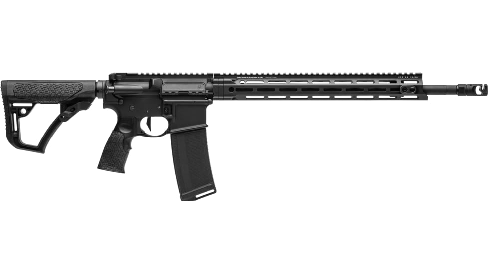 Daniel Defense DDM4 V7 Pro AR-15 Rifle, 5.56x45mm NATO, 18 in Barrel, 1-7 Twist, Rifle Length, Muzzle Climb Mitigator, 30 Round Magazine, 0212816541047-FRRMPG