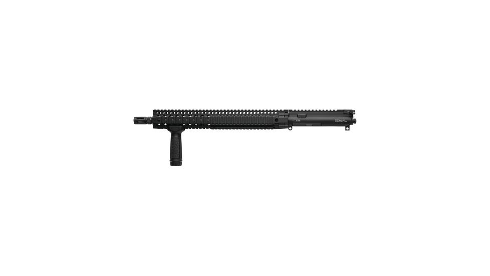 Daniel Defense DDM4 V9 Upper Receiver Group Lightweight No Sights 5.56mm 16 Inch Pencil Profile Chrome Moly Vanadium Steel Cold Hammer Forged 17 Twist Barrel Black