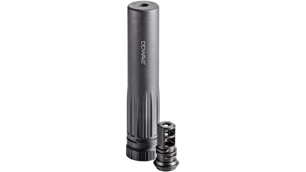 Daniel Defense DDWave Muzzle Brake, 5/8-24 TPI, Black 06-049-10697