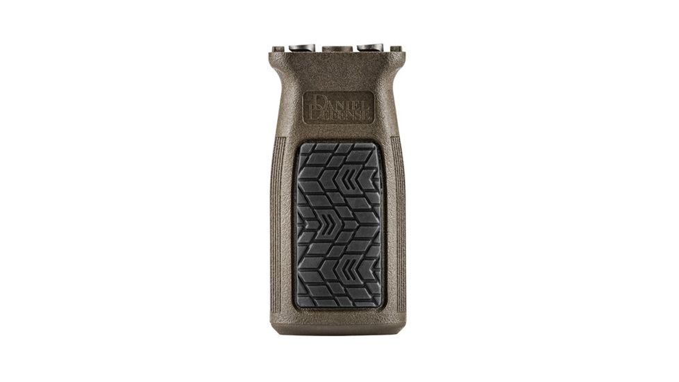 Daniel Defense KeyMod Vertical Foregrip, Mil Spec Plus, Brown, 21-067-19042-011, EDEMO2