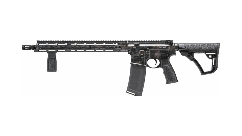 Daniel Defense M4 Carbine V7 Rattlecan Semi-Auto Rifle, 223 Rem/5.56 NATO, 16in Barrel