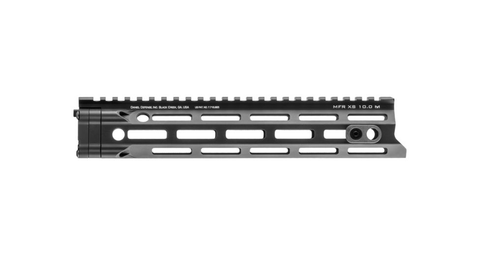 Daniel Defense MFR XS M-LOK Rail System, Black, 10in 01-107-09348