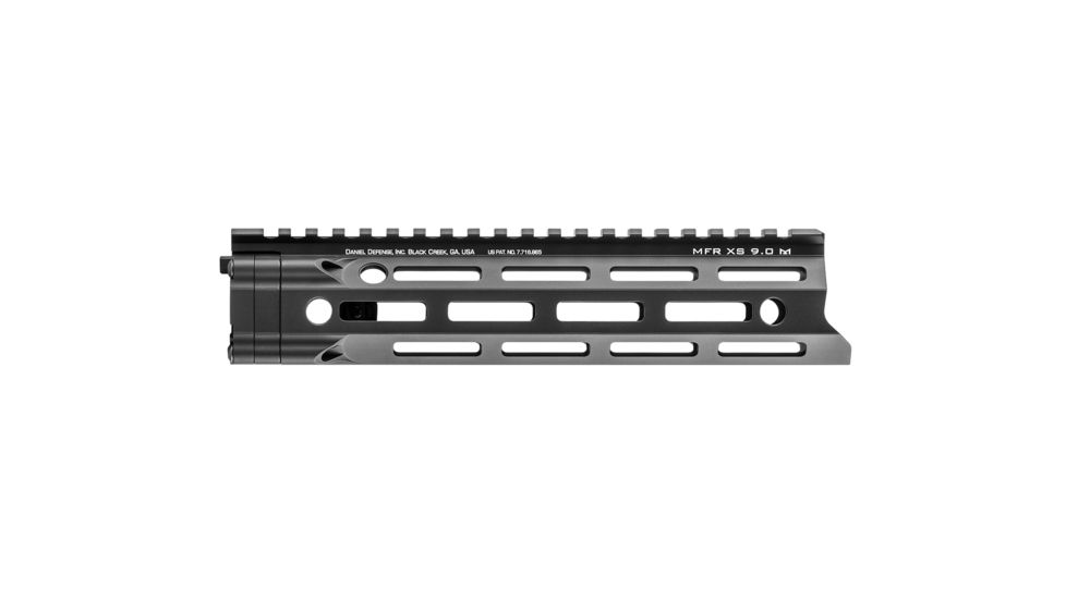 Daniel Defense MFR XS M-LOK Rail System, Black, 9in 01-107-15140
