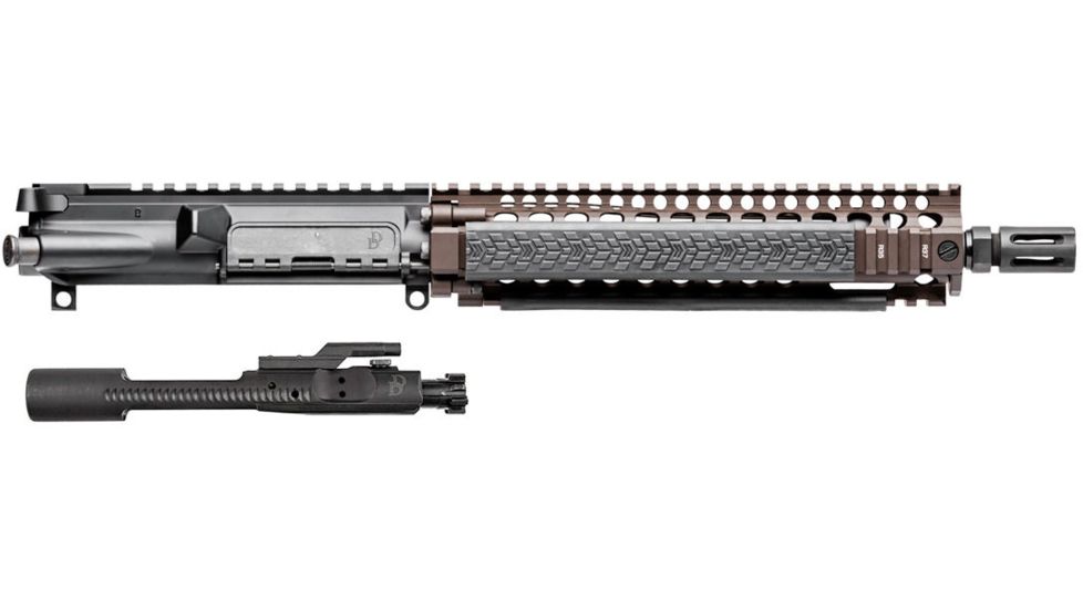 Daniel Defense MK18, URG, 5.56, 1/7, GOV, LPG, RIS II Rail, DDFS Complete Upper Receiver w/ Flash Hider, Flat Dark Earth, 10.3in, 23-004-08013-011 
