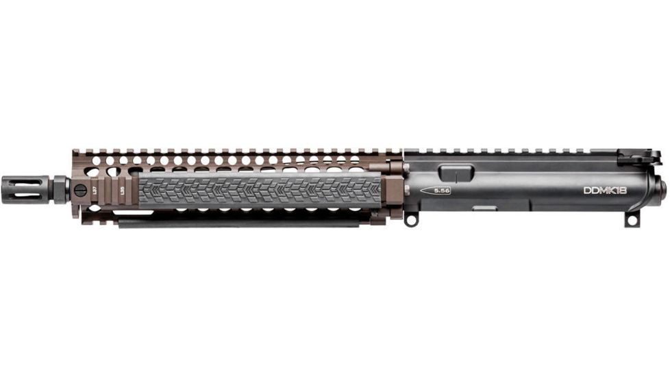 Daniel Defense MK18, URG, 5.56, 1/7, GOV, LPG, RIS II Rail, DDFS Complete Upper Receiver w/ Flash Hider, Flat Dark Earth, 10.3in, 23-004-08013-011 