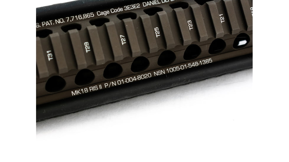 Daniel Defense MK18, URG, 5.56, 1/7, GOV, LPG, RIS II Rail, DDFS Complete Upper Receiver w/ Flash Hider, Flat Dark Earth, 10.3in, 23-004-08013-011