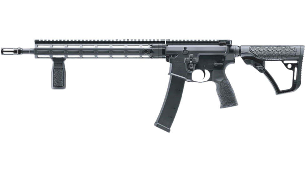 Daniel Defense PCC 916 Rifle, 9mm Luger, 16 inch Barrel, 20 Round Magazine, Black, 0218919089-FRRMPG
