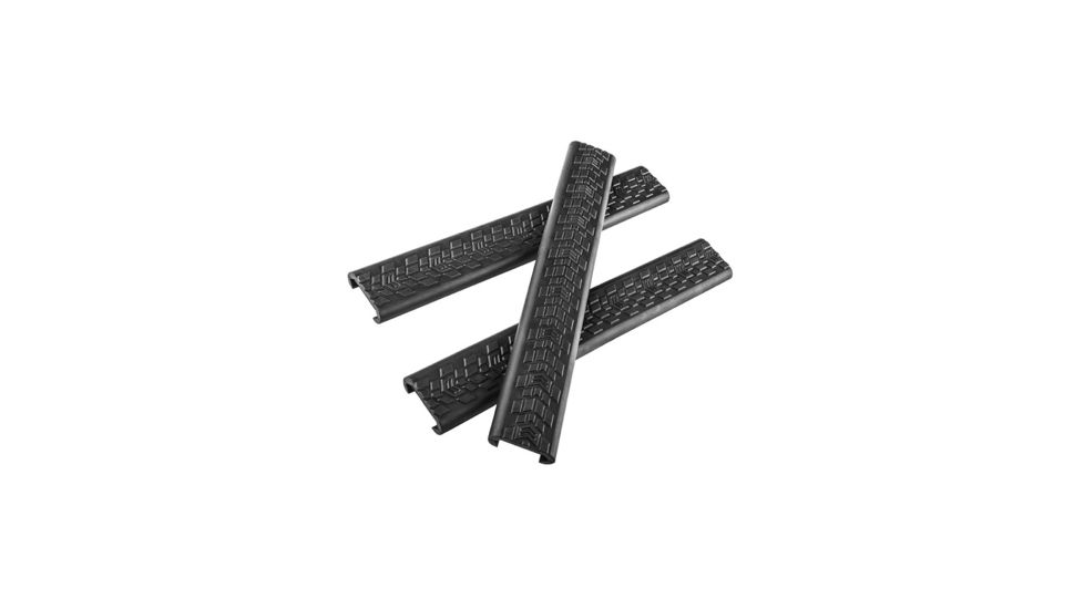 Daniel Defense Picatinny Rail Panel Set, Black, Pack of 3 21-010-03038-006