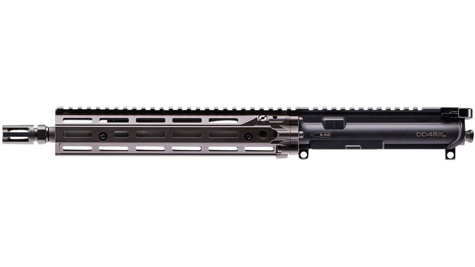 Daniel Defense Upper Receiver with Flash Hider Assembly DD4 RIIIS URG, 5.56x45mm NATO, 20.5 inch, 11.5 inch Barrel, Government Profile, Carbine Length, 1-7 Twist, 1/2x28 Thread, M-LOK Handguard, Flash Suppressor, Salt Bath Nitride, FDE, 23-191-02397-011