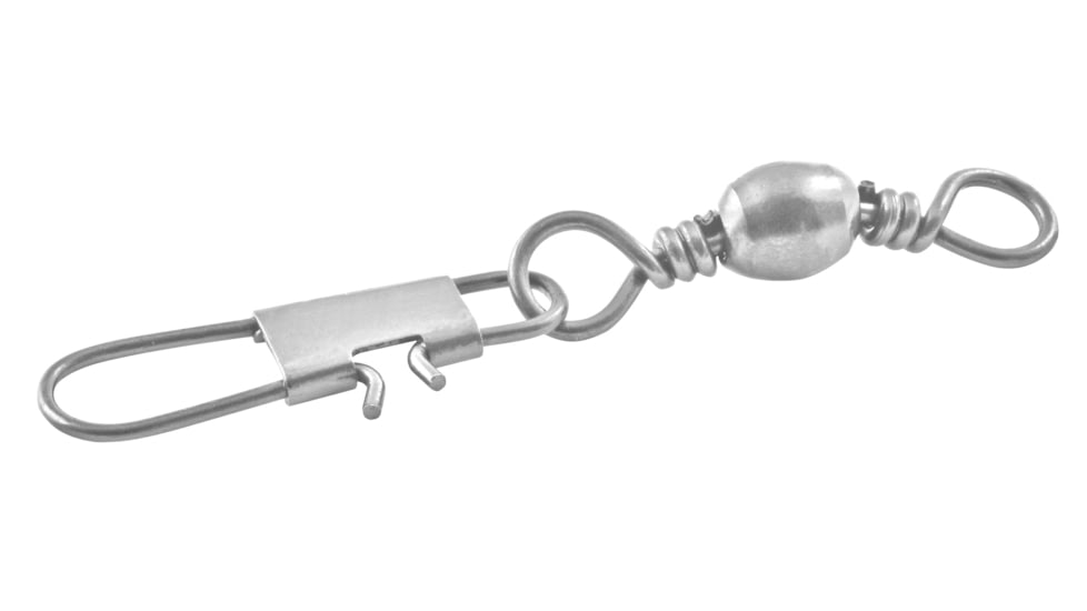 Danielson Barrel Swivel w/Interlock Snap, Size 1/0, Nickel, 3/Pack, 2500SPNK-1/0