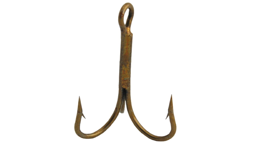 Danielson Bronze Treble Hook Size 1 - Pkg of 144 4013431
