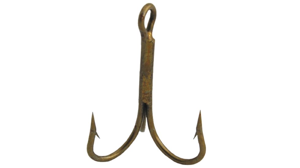 Danielson Bronze Treble Hook Size 10 - Pkg of 144 4013462