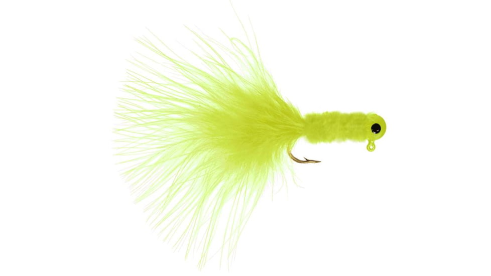 Danielson Crappie Jig 1/16oz Chartreuse, JGC116CCC