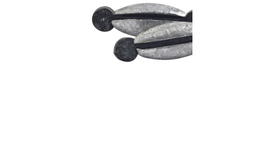 Danielson Rubbercore Twist Lock Sinker, 1-1/16oz, Size 5, 2/Pack, TL5