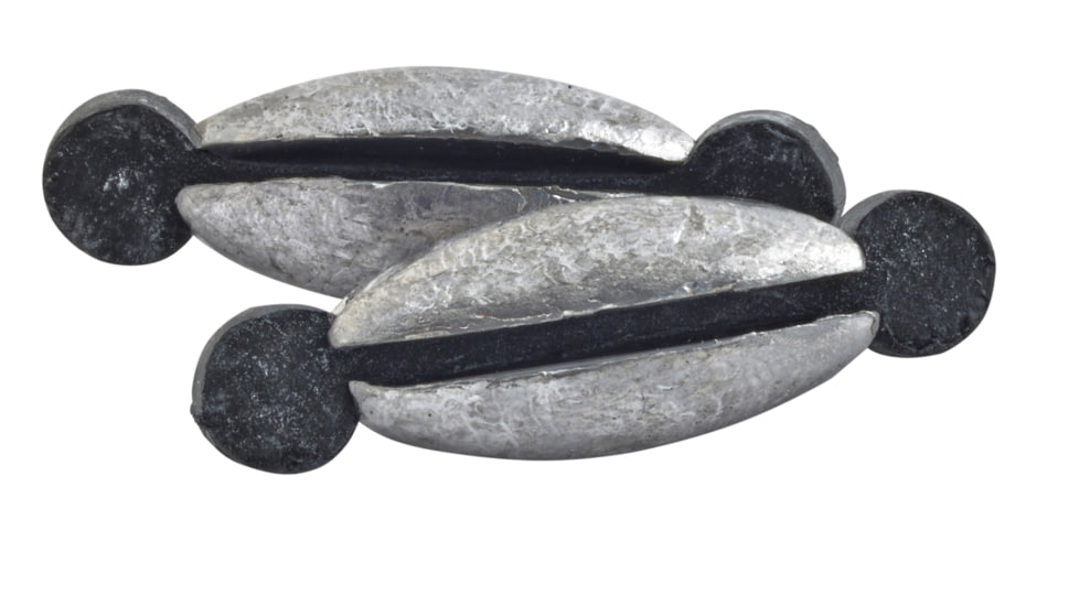 Danielson Rubbercore Twist Lock Sinker, 3/8oz, Size 1, 4/Pack, TL-1