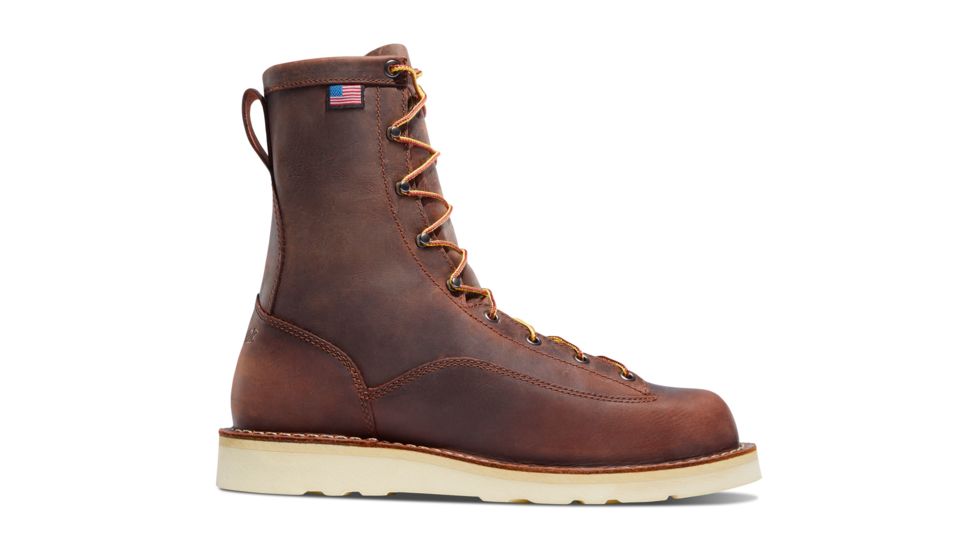 Danner Bull Run 8in Boots, Brown, 7EE, 15556-7EE
