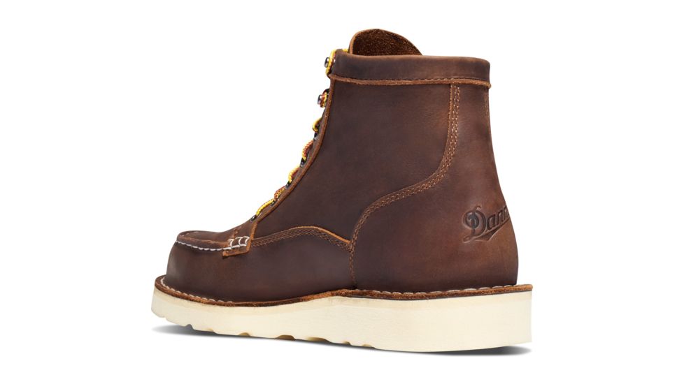Danner Bull Run Moc Toe 6in ST Boots, Brown, 7.5D, 15564-7-5D