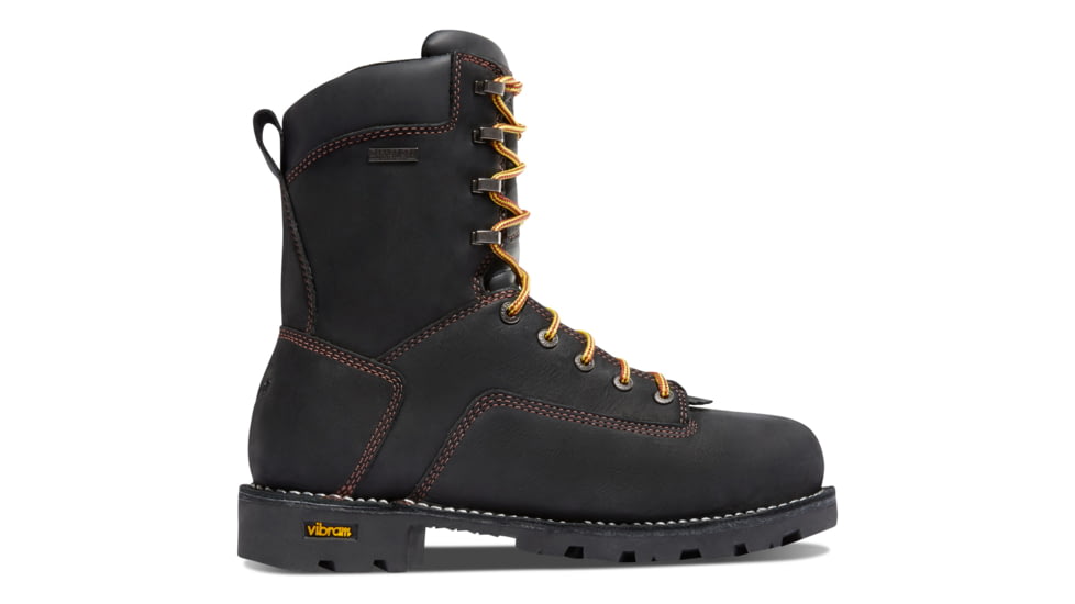 Danner Gritstone 8in Alloy Toe Boots, Black, 7D, 14222-7D