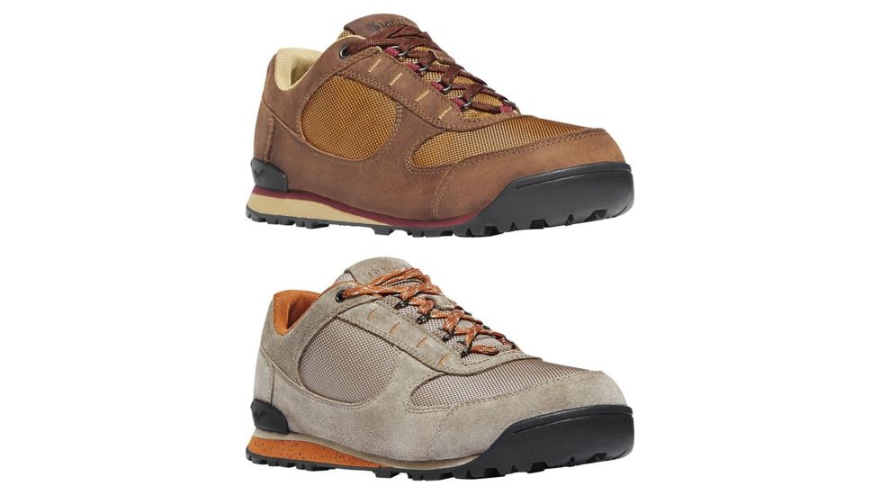 Danner Jag Low Hiking Shoe - Men's, Monk's Robe/Chili Pepper, Timber Wolf/Glazed Ginger
