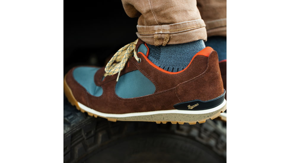 Danner Jag Low Hiking Shoes - Mens, Dark Earth/Goblin Blue, 12 US, 37402-D-12