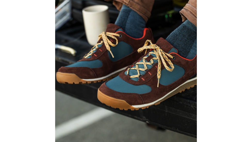 Danner Jag Low Hiking Shoes - Mens, Dark Earth/Goblin Blue, 12 US, 37402-D-12